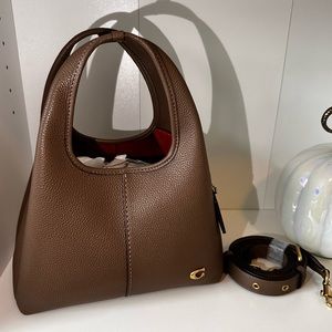 ON HOLD - only for crystal - BNWOT Coach Lana 23 bag in dark stone